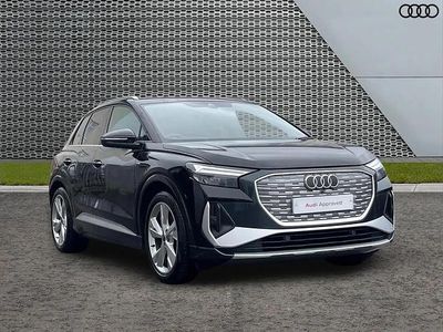 Used Audi Q4 e-tron S-Line 150 kW (204 HP) 2023 Black SUV
