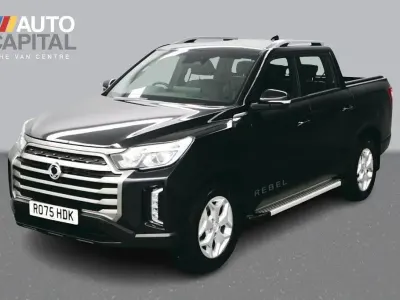 New KGM Musso 202 HP (148 kW) 2025 Green Pickup