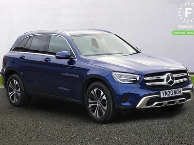 Used Mercedes GLC300e 2020 Blue Estate