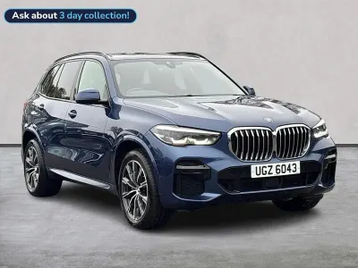 Used BMW X5 M Sport 286 HP (210 kW) 2021 Blue SUV