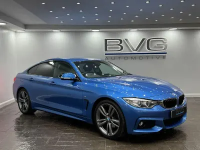 Begagnad BMW 420 M Sport 2016 Blå Sportkupé