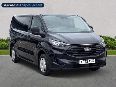 Used Ford Transit Custom Trend 136 HP (100 kW) 2024 Black Van