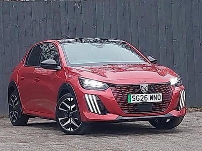 New Peugeot e-208 GTi 100 kW (136 HP) 2026 Red Hatchback