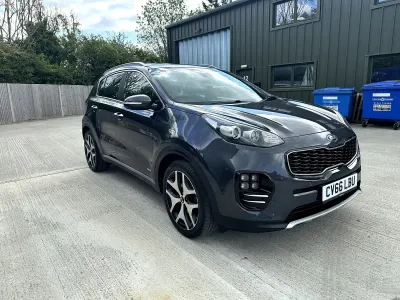 Used Kia Sportage GT-Line 134 HP (98 kW) 2016 Silver SUV