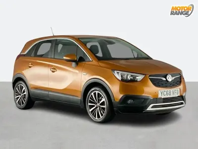 Used Vauxhall Crossland X Elite 81 HP (59 kW) 2018 Orange SUV