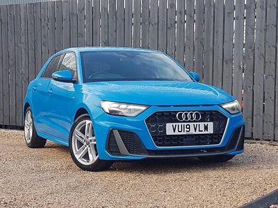 Used Audi A1 S-Line 116 HP (85 kW) 2019 Blue SUV