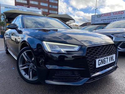 Black Used 2017 Audi A4 S-Line Sedan | £13,499 (Fair price)