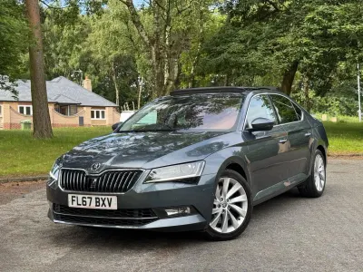 Used Skoda Superb LAURIN & KLEMENT 280 HP (205 kW) 2018 Grey Hatchback