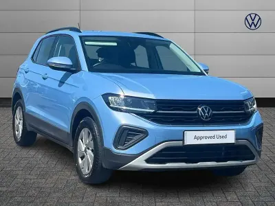 Used VW T-Cross Life 115 HP (84 kW) 2025 Blue SUV