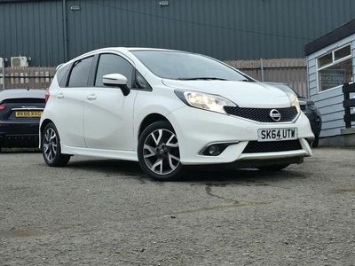 Used Nissan Note Acenta 80 HP (58 kW) 2014 White Hatchback
