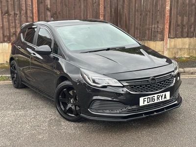 Used Vauxhall Astra Design Edition 2016 Black Hatchback