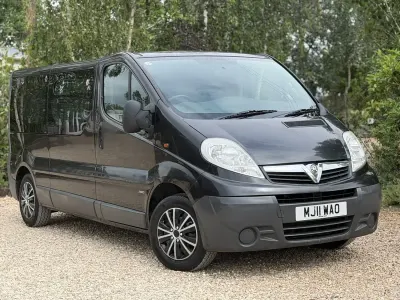 Used Vauxhall Vivaro 2011 Black MPV