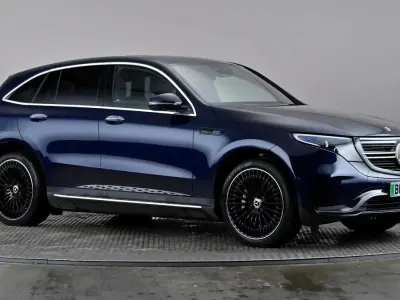 Used Mercedes EQC400 AMG Line Premium Plus 300 kW (408 HP) 2022 Blue SUV