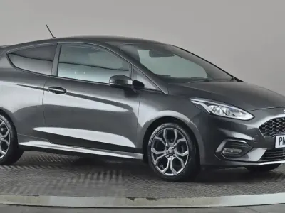 Second-hand Ford Fiesta ST-Line X 140 CP (102 kW) 2018 Gri Hatchback