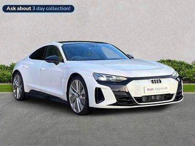 White Used 2021 Audi e-tron GT quattro Performance Sedan | £45,608 (Super price)