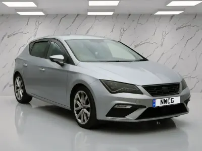 Used Seat Leon FR 125 HP (91 kW) 2017 Silver Hatchback