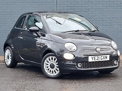 Usado Fiat 500 Lounge 70 HP (51 kW) 2021 Preto Citadino