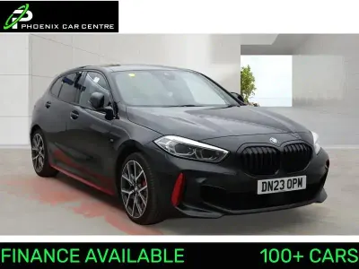 Begagnad BMW 128 Comfort Edition 2023 Svart Halvkombi