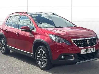 Used Peugeot 2008 Allure Premium 82 HP (60 kW) 2018 Red SUV