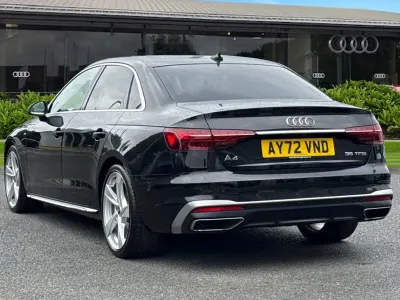 Used Audi A4 S-Line 150 HP (110 kW) 2022 Black Sedan