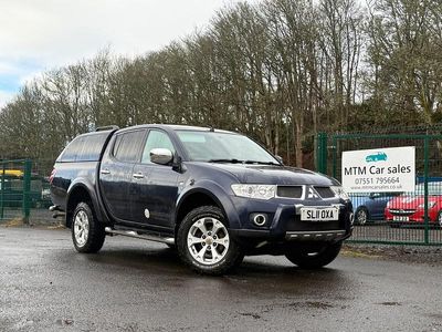 Blue Used 2011 Mitsubishi L200 Pickup | £7,495 (A bit pricey)