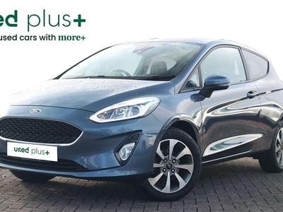 Used Ford Fiesta Trend 95 HP (69 kW) 2020 Blue Hatchback