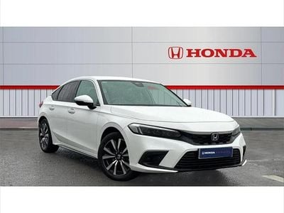 White Used 2025 Honda Civic Elegance Hatchback | £26,690 (Good price)