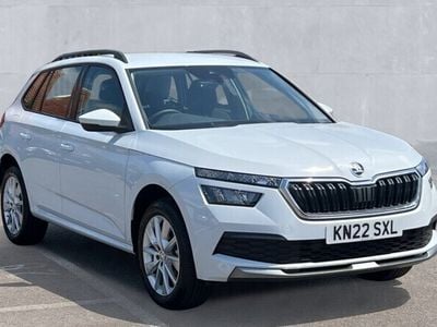 Used Skoda Kamiq SE 110 HP (80 kW) 2022 Moon white  SUV