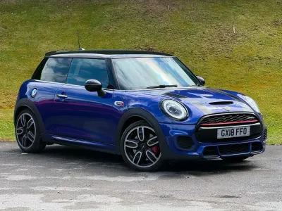 Used Mini John Cooper Works Hatch 2018 Blue Hatchback