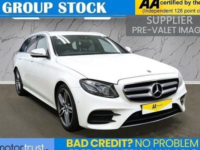 Begagnad Mercedes E220 AMG line 194 HK (142 kW) 2019 Vit Kombi