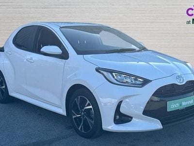 White Used 2024 Toyota Yaris Hybrid Design | £17,747 (Good price)