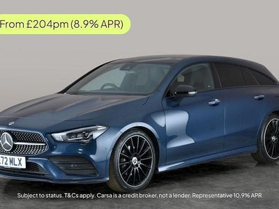 Blue Used 2022 Mercedes CLA180 Shooting Brake AMG Line Premium Plus Estate | £16,456 (Fair price)