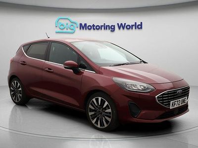Red Used 2022 Ford Fiesta Titanium Hatchback | £12,200 (Good price)
