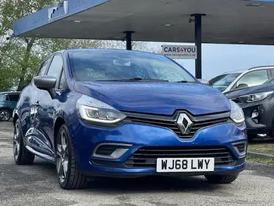Used Renault Clio GT-Line 90 HP (66 kW) 2018 Blue Hatchback