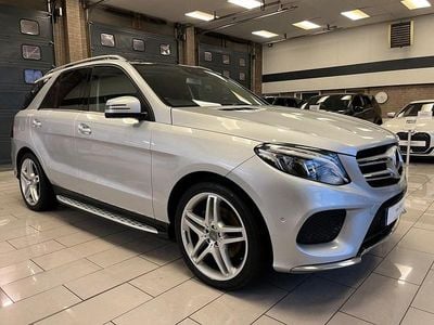 Silver Used 2017 Mercedes GLE350 AMG line SUV | £23,490 (Fair price)