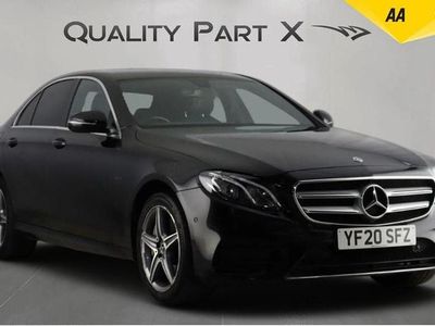 Used Mercedes E300 AMG line 2020 Black Sedan