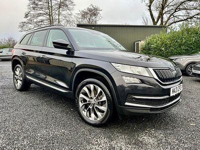 Used Skoda Kodiaq SE Drive 150 HP (110 kW) 2021 Black SUV