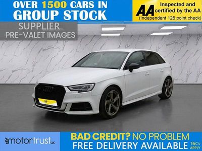 Used Audi S3 Sportback Black Edition 310 HP (228 kW) 2018 White Hatchback