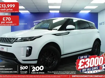 Used Land Rover Range Rover evoque S 150 HP (110 kW) 2019 White SUV