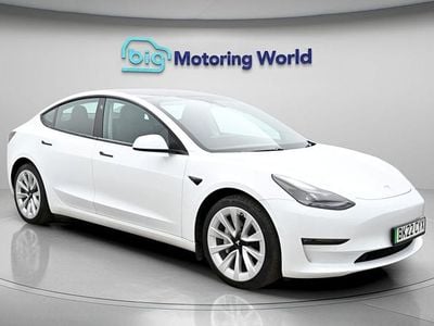 Used Tesla Model 3 Long Range AWD 366 kW (498 HP) 2022 White Sedan