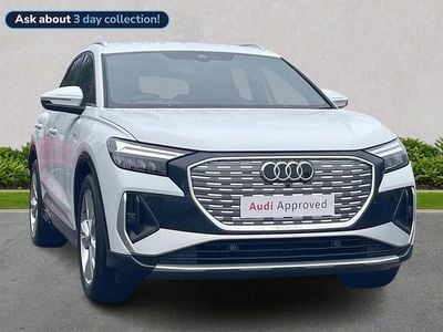 Used Audi Q4 e-tron S-Line 210 kW (286 HP) 2025 White SUV