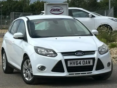 Used Ford Focus Titanium 115 HP (84 kW) 2014 White Hatchback