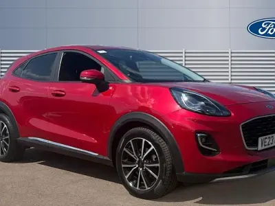 Used Ford Puma Titanium 125 HP (91 kW) 2023 Red SUV
