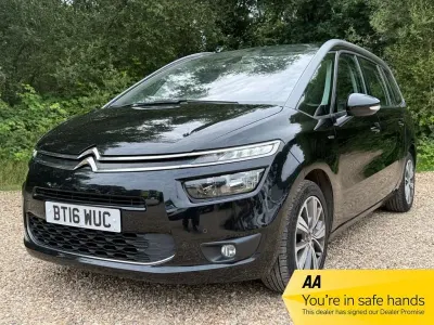 Used Citroën Grand C4 Picasso Exclusive 120 HP (88 kW) 2016 Black MPV