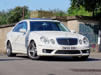 Used Mercedes E63 AMG AMG 514 HP (378 kW) 2006 White Sedan