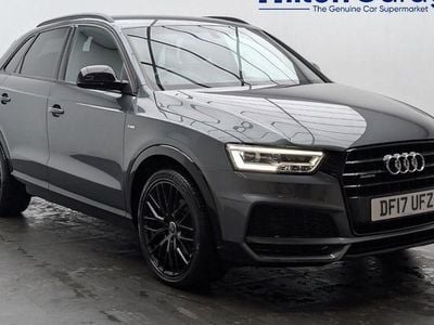 Grey Used 2017 Audi Q3 Black Edition SUV | £14,250 (Fair price)