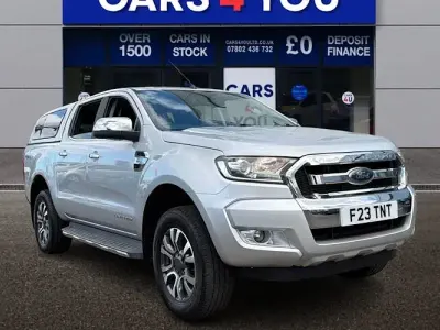 Used Ford Ranger Limited 150 HP (110 kW) 2017 Silver Pickup