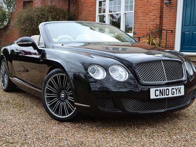 Used Bentley Continental 2010 Black Cabriolet
