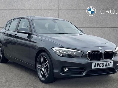 Used BMW 118 Sport Line 136 HP (100 kW) 2016 Grey Hatchback