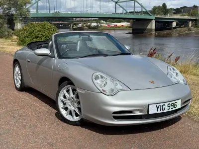 Used Porsche 996 2002 Silver Cabriolet
